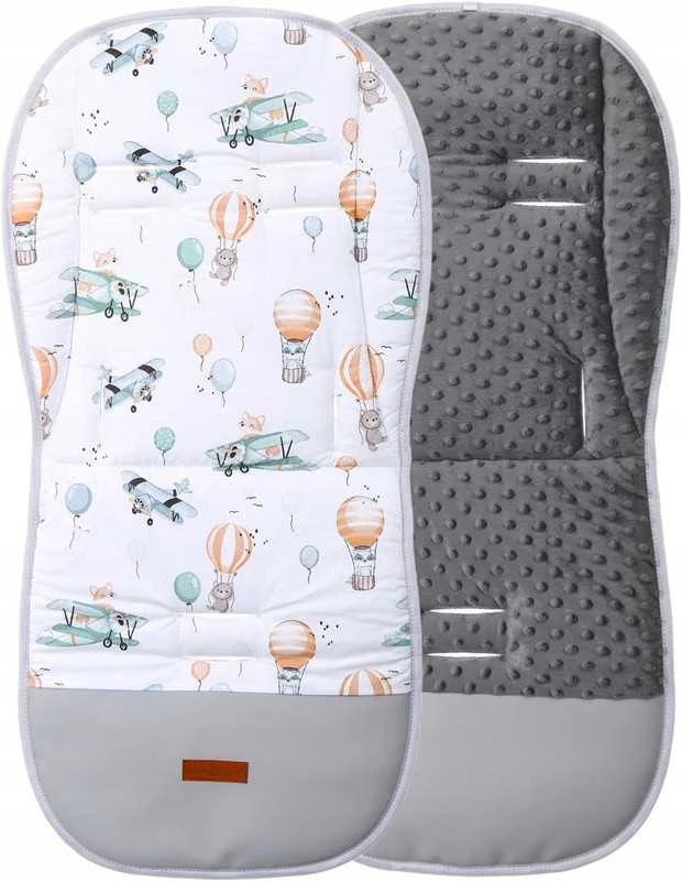Babymam Vaikiško vežimėlio dvipusis įdėklas 80x40 cm
