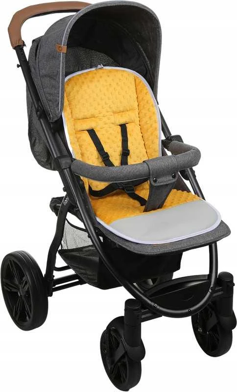 Babymam Vaikiško vežimėlio dvipusis įdėklas 80x40 cm