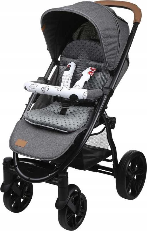 Babymam Vaikiško vežimėlio dvipusis įdėklas 71x35 cm