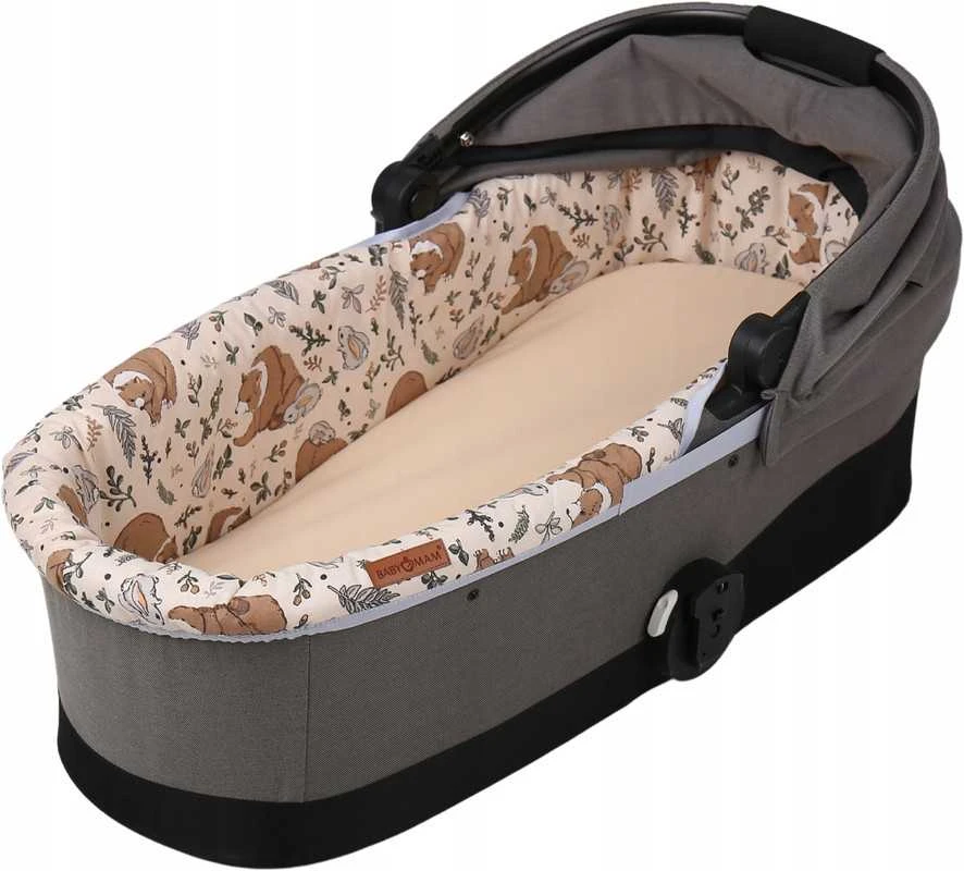 Babymam Vežimėlio lopšio čiužinys ir paklodė