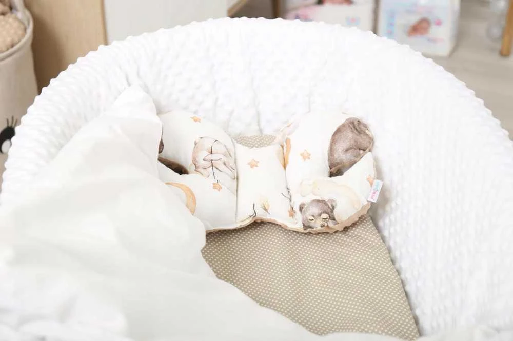 Babymam Vežimėlio lopšio čiužinys ir paklodė