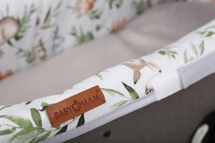 Babymam Vežimėlio lopšio komplektas, įdėklas ir čiužinio paklodė