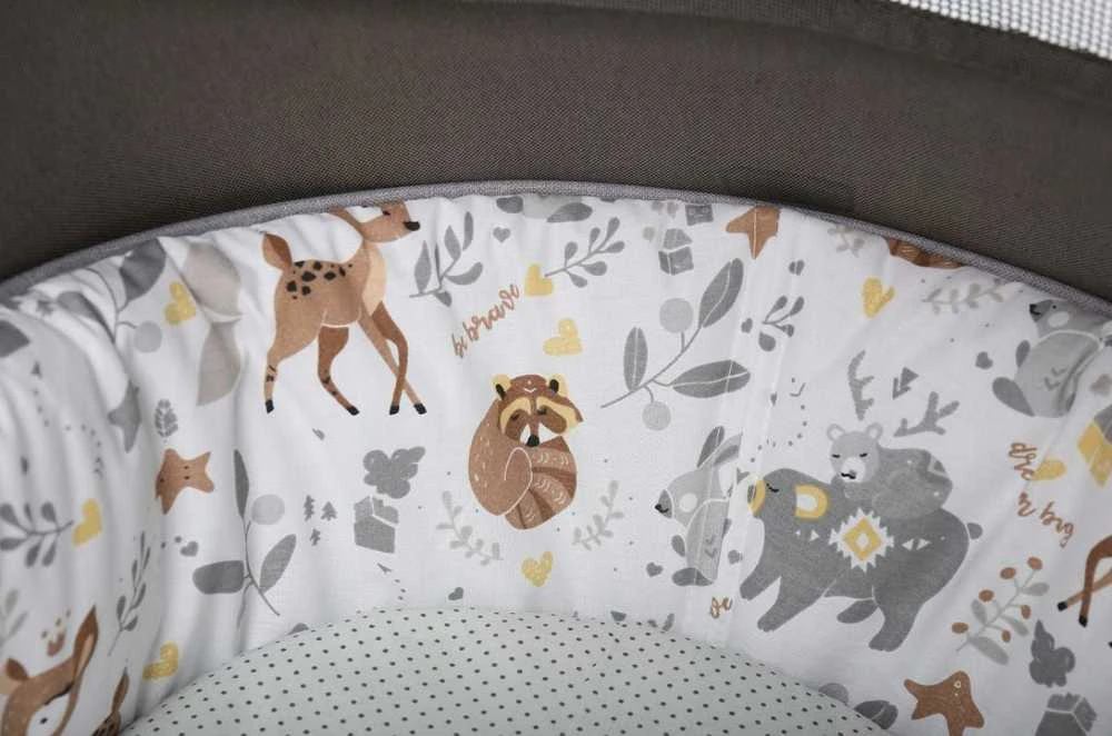 Babymam Vežimėlio lopšio komplektas, įdėklas ir čiužinio paklodė