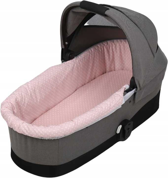 Babymam Vežimėlio lopšio komplektas, įdėklas ir čiužinio paklodė