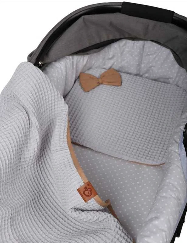 Babymam Vežimėlio lopšio komplektas, įdėklas ir čiužinio paklodė