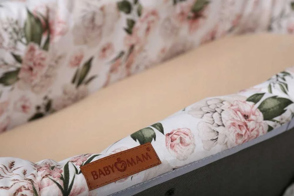 Babymam Vežimėlio lopšio komplektas, įdėklas ir čiužinio paklodė