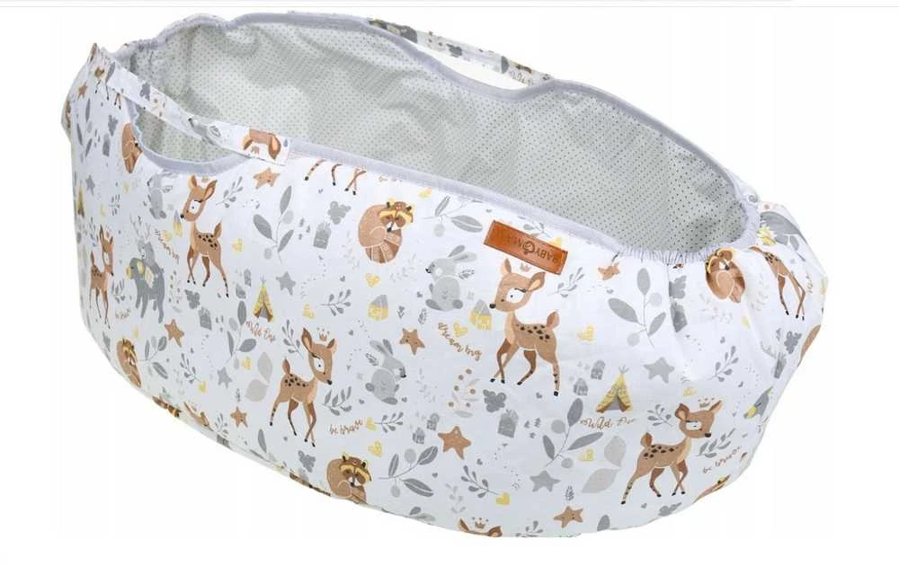 Babymam Vežimėlio lopšio komplektas, įdėklas ir čiužinio paklodė