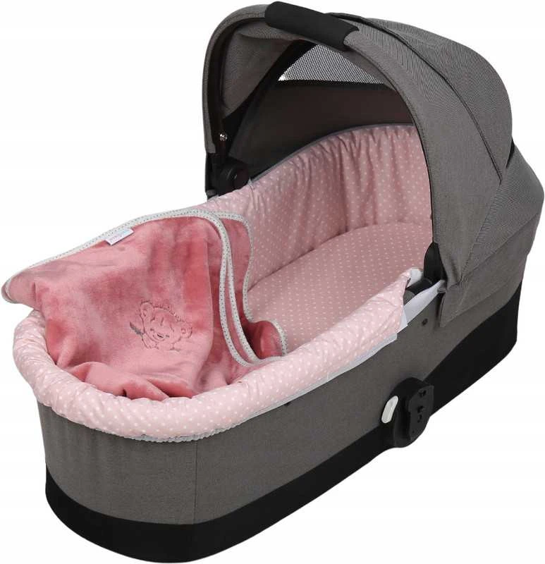 Babymam Vežimėlio lopšio komplektas, įdėklas ir čiužinio paklodė