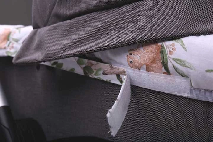 Babymam Vežimėlio lopšio komplektas, įdėklas ir čiužinio paklodė