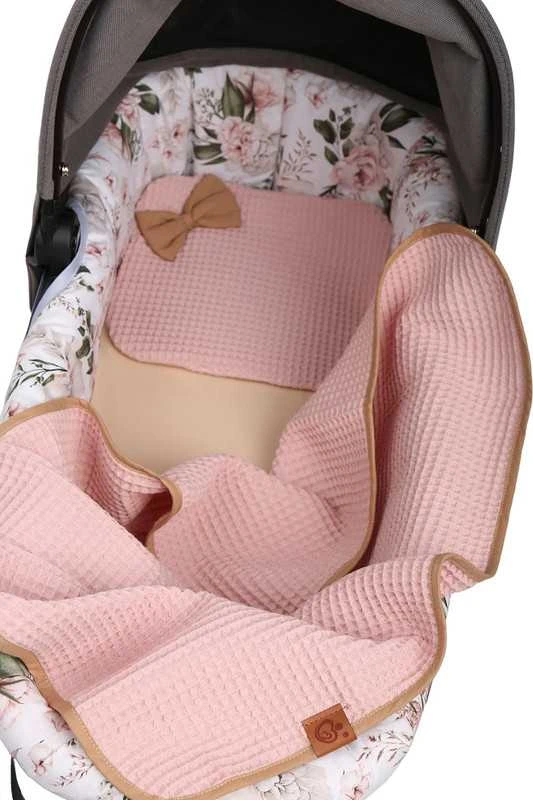 Babymam Vežimėlio lopšio komplektas, įdėklas ir čiužinio paklodė