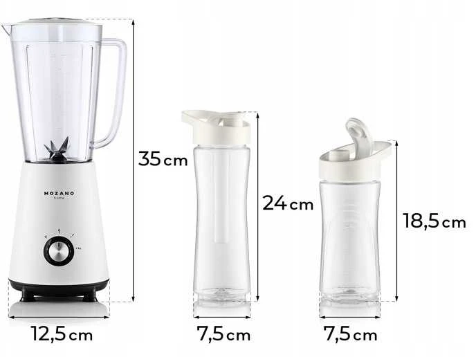 Mozano Nutri Sport 3in1 kokteilinė-blenderis