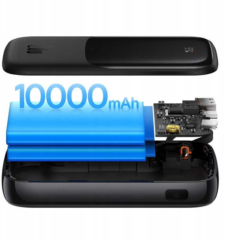 Powerbank Baseus Qpow Pro Digital Ekranas Fast Charge 10000 mAh 20 W