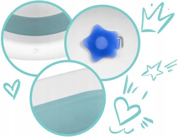 Ricokids Sulankstoma kūdikio vonelė