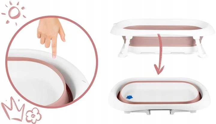 Ricokids Sulankstoma kūdikio vonelė