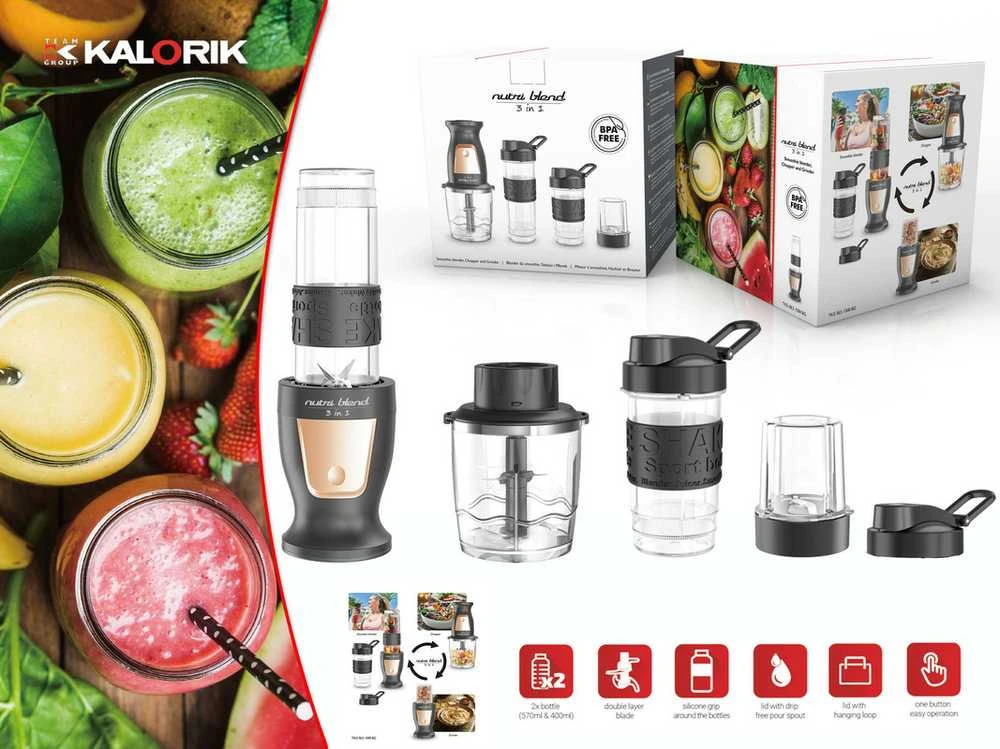 Blenderis Kalorik 3in1 Nutri Blend 300W