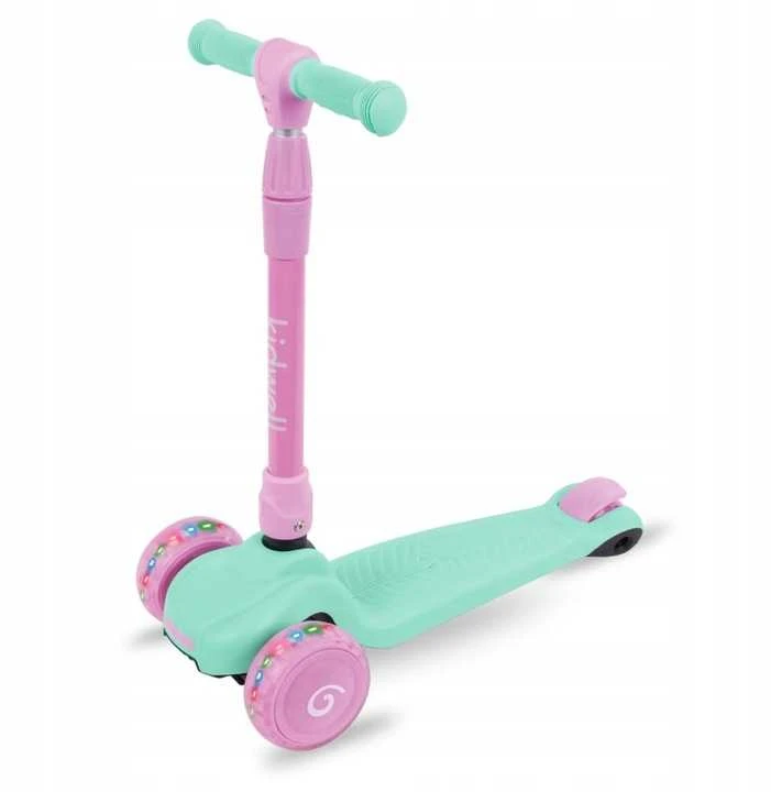 Triratis paspirtukas Kidwell Jax Mint/Rožinė