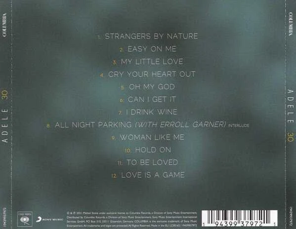 Adele – 30, CD