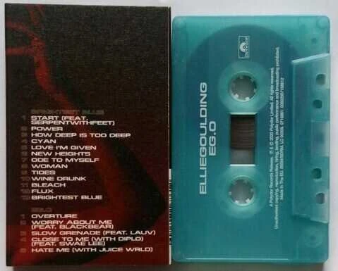 Blue Kasetė - Ellie Goulding ‎– Brightest Mėlyna (Aqua Coloured) MC