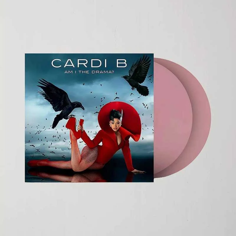 Pink Vinilinė plokštelė – Cardi B – Am I The Drama? (Baby Rožinė) 2LP