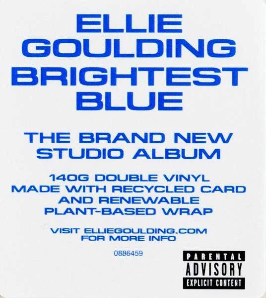 Blue Mėlyna Vinilinė plokštelė - Ellie Goulding – Brightest Mėlyna 2LP