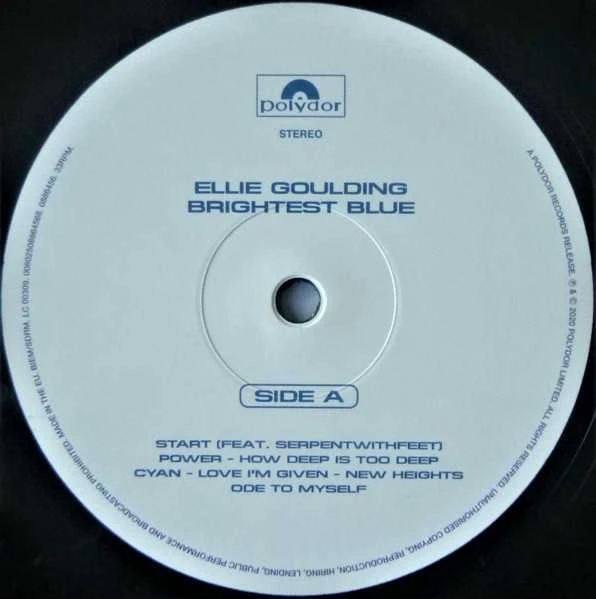Blue Mėlyna Vinilinė plokštelė - Ellie Goulding – Brightest Mėlyna 2LP