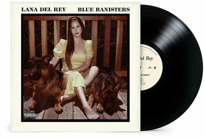 Blue Mėlyna Vinilinė plokštelė - Lana Del Rey - Mėlyna Banisters 2LP