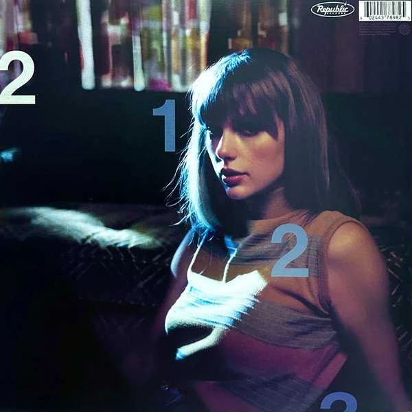 Blue Mėlyna Vinilinė plokštelė – Taylor Swift – Midnights LP (Mėlyna Translucent Vinyl)