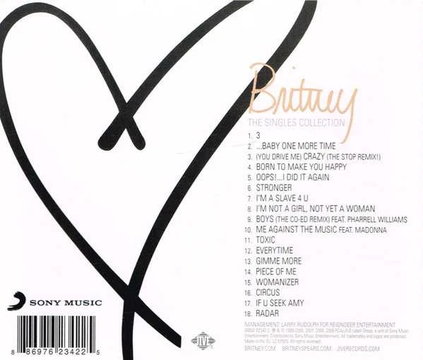 Britney Spears - The Singles Collection CD