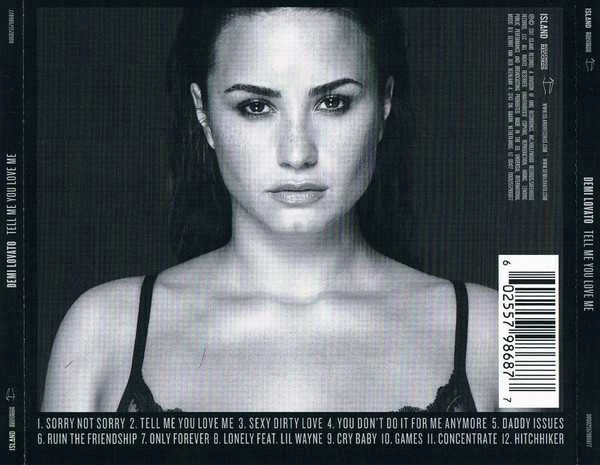 Demi Lovato - Tell Me You Love Me CD