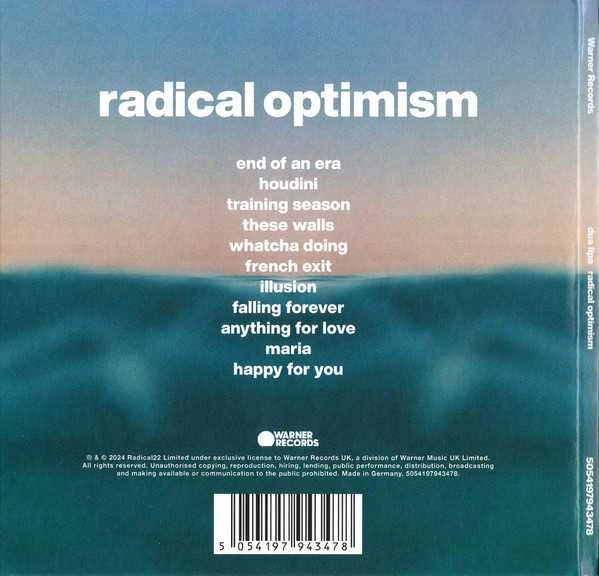 Dua Lipa - Radical Optimism CD