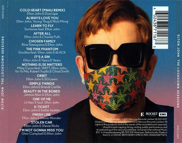 Elton John - The Lockdown Sessions CD