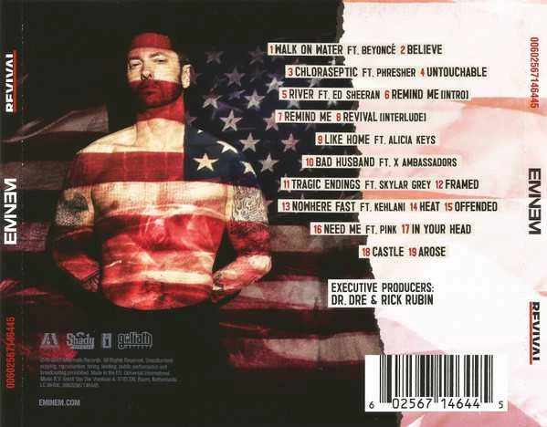 Universal Music Eminem - Revival CD