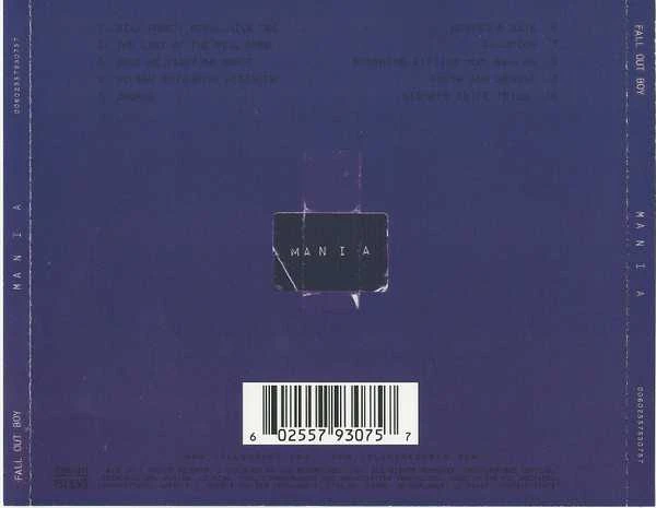 Fall Out Boy – Mania CD
