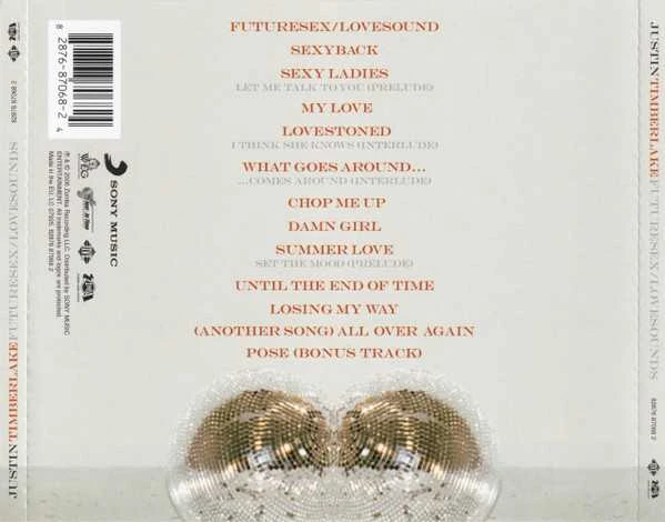 Justin Timberlake - Futuresex/Lovesounds CD