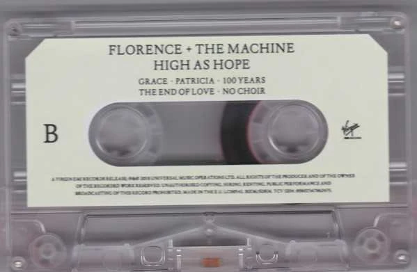 Kasetė - Florence And The Machine – High As Hope MC