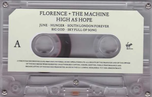 Kasetė - Florence And The Machine – High As Hope MC