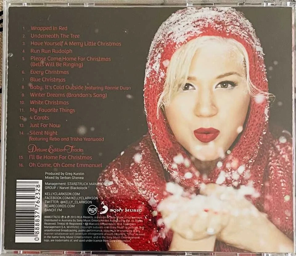 Kelly Clarkson – Wrapped In Raudona CD