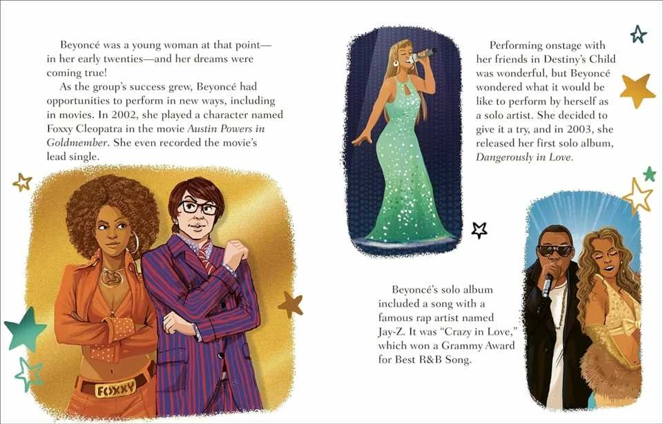 Knyga - Beyonce: A Little Golden Book Biography