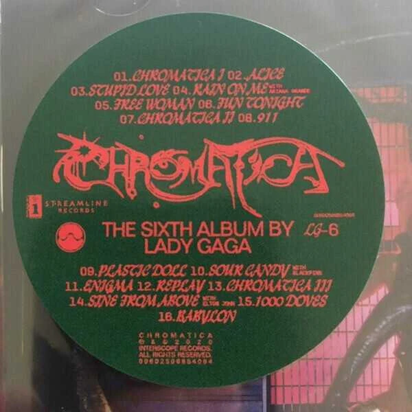 Lady Gaga ‎– Chromatica CD