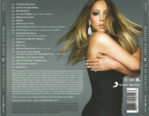 Mariah Carey - #1 To Infinity CD