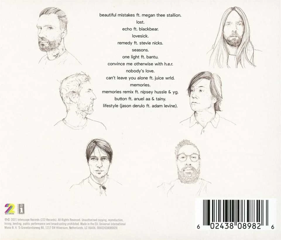 Maroon 5 – Jordi CD