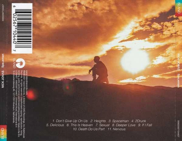 Nick Jonas – Spaceman CD