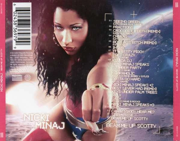 Nicki Minaj - Beam Me Up Scotty CD