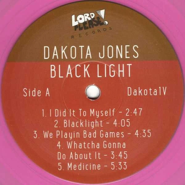 Pink Vinilinė plokštelė - Dakota Jones – Juodas Lights 1LP (Rožinė Coloured)