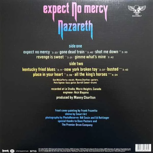 Pink Vinilinė plokštelė - Nazareth - Expect No Mercy LP (Rožinė Coloured)