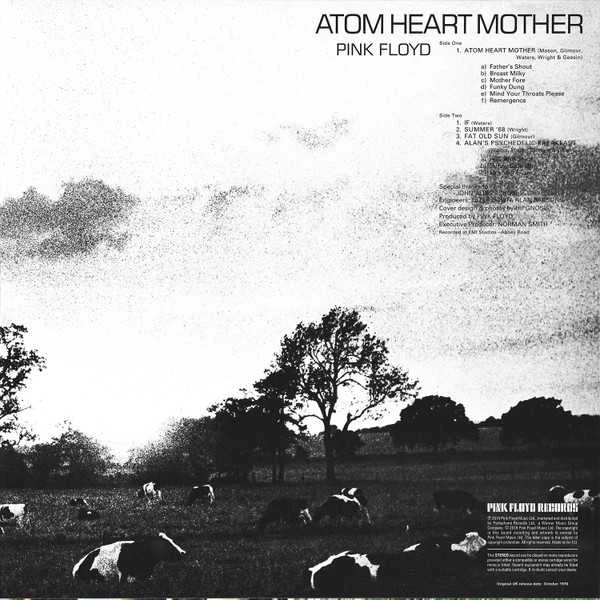 Pink Vinilinė plokštelė - Rožinė Floyd - Atom Heart Mother LP