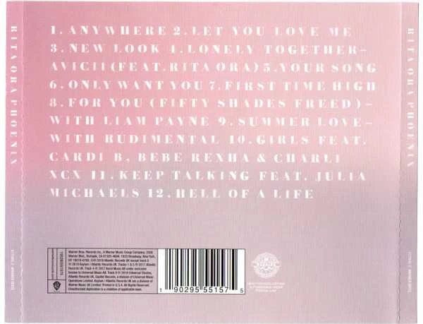 Rita Ora - Phoenix CD