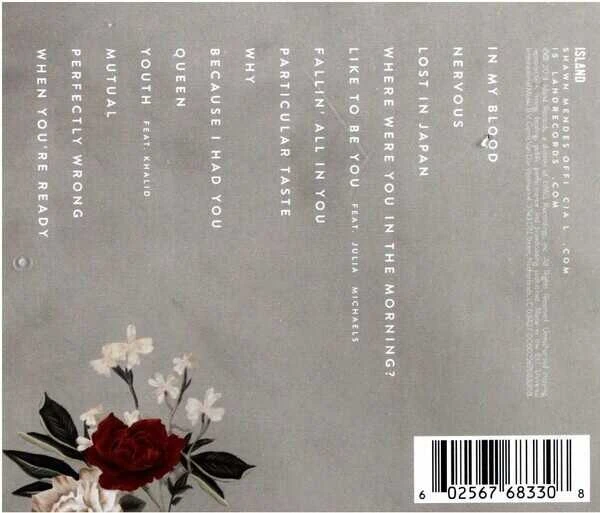 Shawn Mendes ‎– Shawn Mendes CD