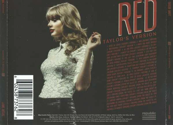 Taylor Swift - Raudona (Taylor's Version) 2CD