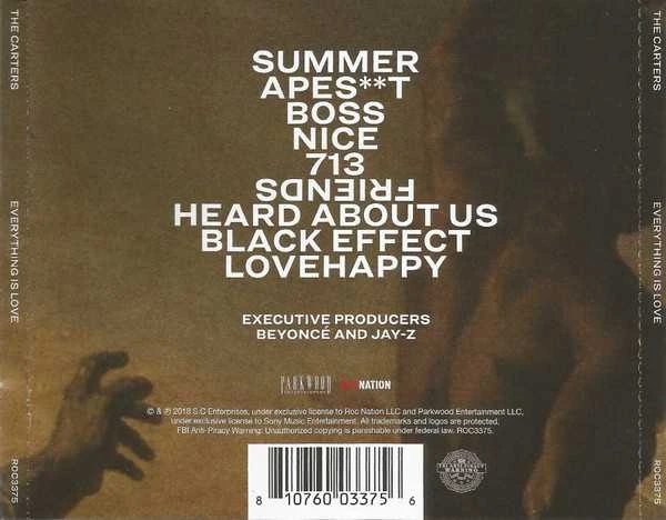The Carters (Beyonce & Jay-Z) - Everything Is Love CD